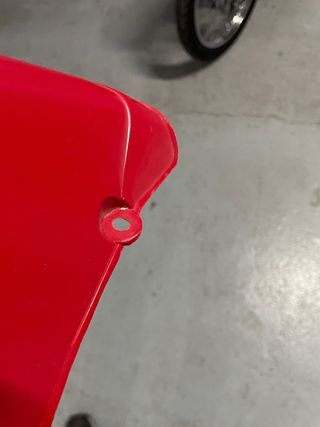 Guantera Honda SH50-SH75-SH80 Roja