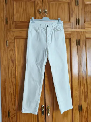 Massimo Dutti Pantalones Beige