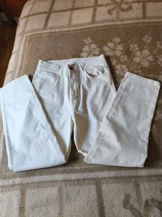 Massimo Dutti Pantalones Beige