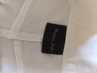 Massimo Dutti Pantalones Beige