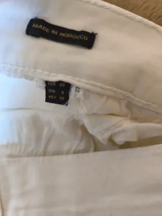 Massimo Dutti Pantalones Beige