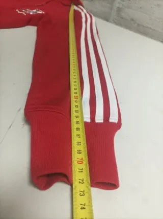 Chaqueta Adidas Vintage Checoslovaquia Fútbol Roja