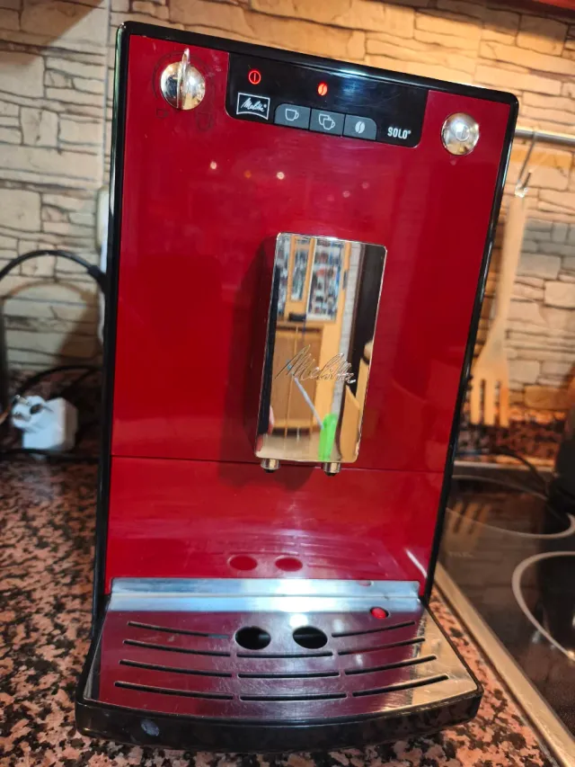 Cafetera Melitta Solo E950 Roja