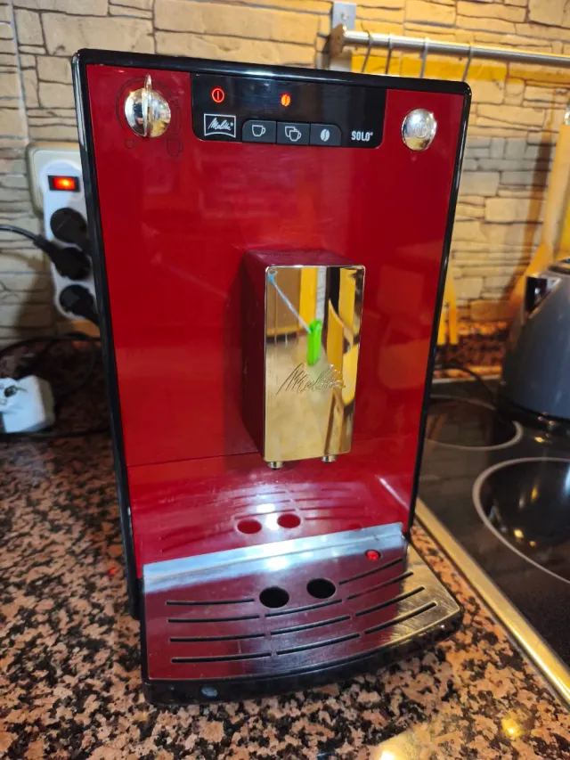 Cafetera Melitta Solo E950 Roja