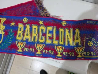 Bufanda FC Barcelona antigua