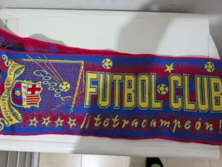Bufanda FC Barcelona antigua