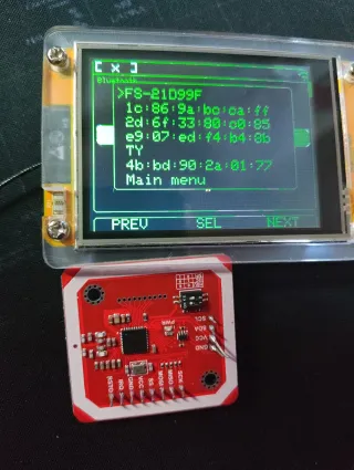 ESP32 Marauder con Pantalla