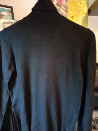 Jersey cuello cisne Lefties talla M negro