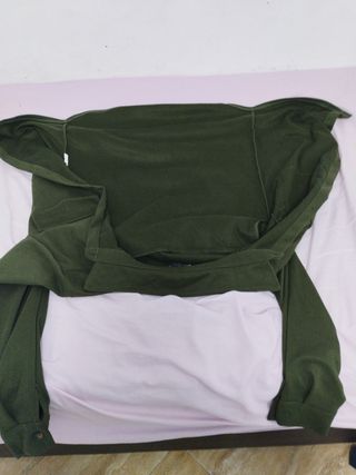 Sobrecamisa verde oscuro talla XS