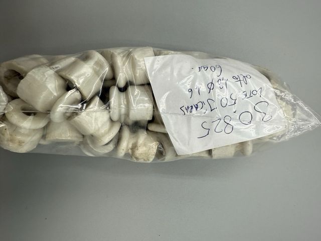 Lote 50 Aisladores Eléctricos Porcelana jicaras