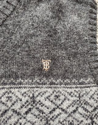 Chaleco Thomas Burberry Gris