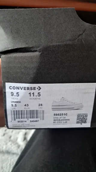 Zapatillas Converse All Star Blancas