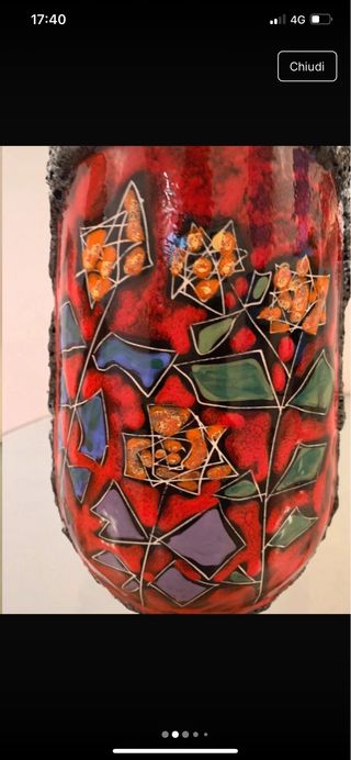 Vaso artistico Repubblica S.Marino fine anni '50