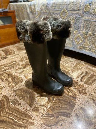 Botas Hunter Negras con calcetín