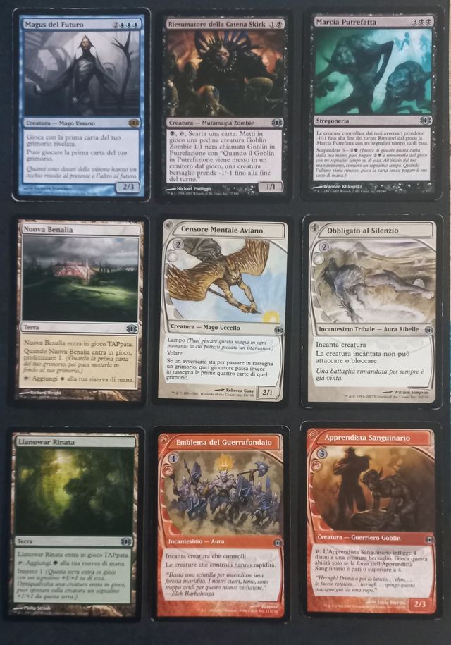Magic The Gathering Visione Futura carte