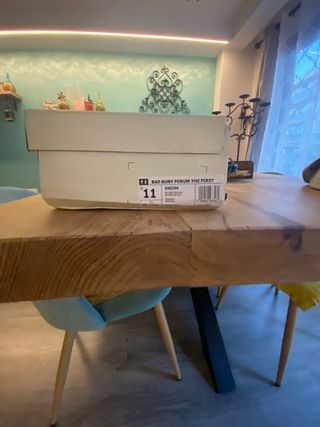 Adidas Forum Buckle Low x Bad Bunny Gris Blanco