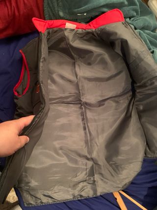 Chaleco de trabajo Kia Negro y Rojo