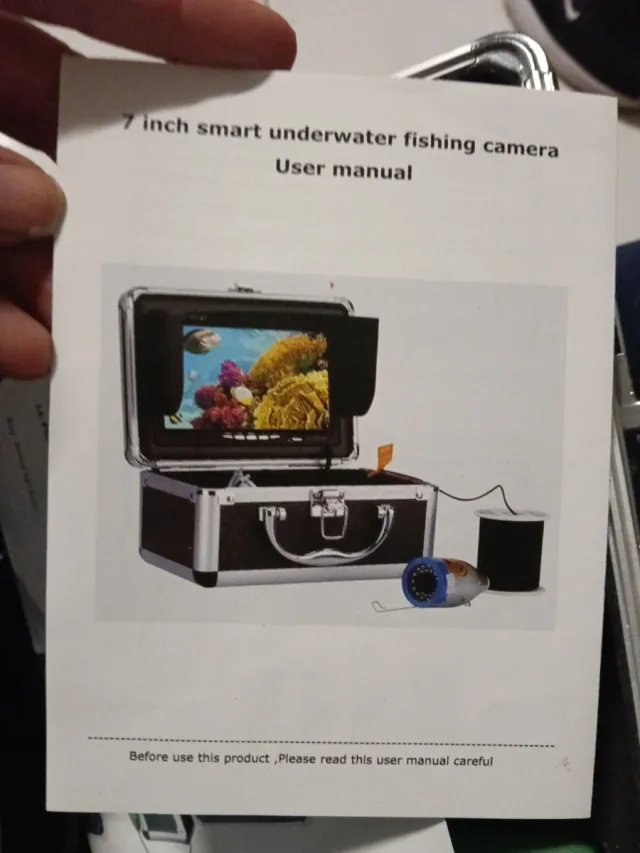 Cámara de pesca submarina 9"