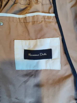 Chaqueta Massimo Dutti Mujer Impermeable