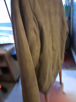 Cazadora Xiagu Piel Ante Talla M forro interior