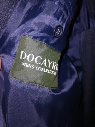 Traje de hombre 3 piezas negro