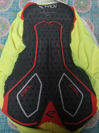 Ekoi Body Pantalone Corto Giallo Fluo XXL