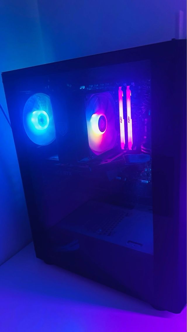 PC Gamer con RGB