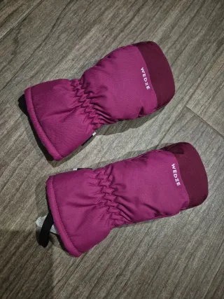 Guantes de nieve Wedze morados