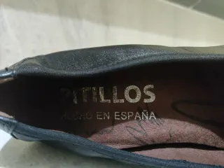 Zapatos tacón negros talla 37 Pitillos