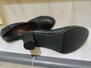 Zapatos tacón negros talla 37 Pitillos