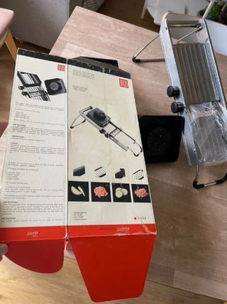 CHOLLO Mandolina PROFESIONA inoxidable Acero NUEVA