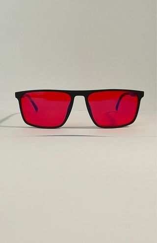 Gafas de sol rojas