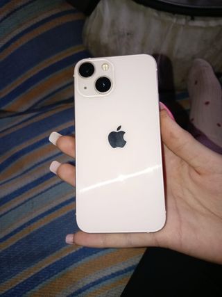 iPhone 13 mini rosa 98% batteria