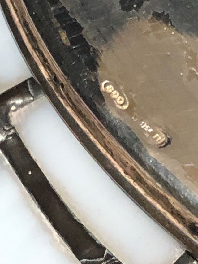 Lampada Tiffany Base Argento 800