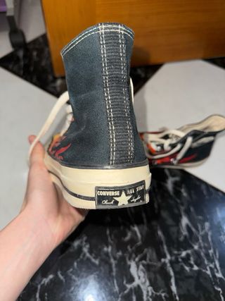 Converse Llamas Fuego Talla X