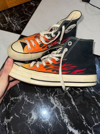 Converse Llamas Fuego Talla X