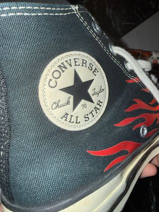 Converse Llamas Fuego Talla X