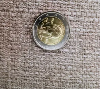 Moneta 2 euro Padre Pio 1968-2018