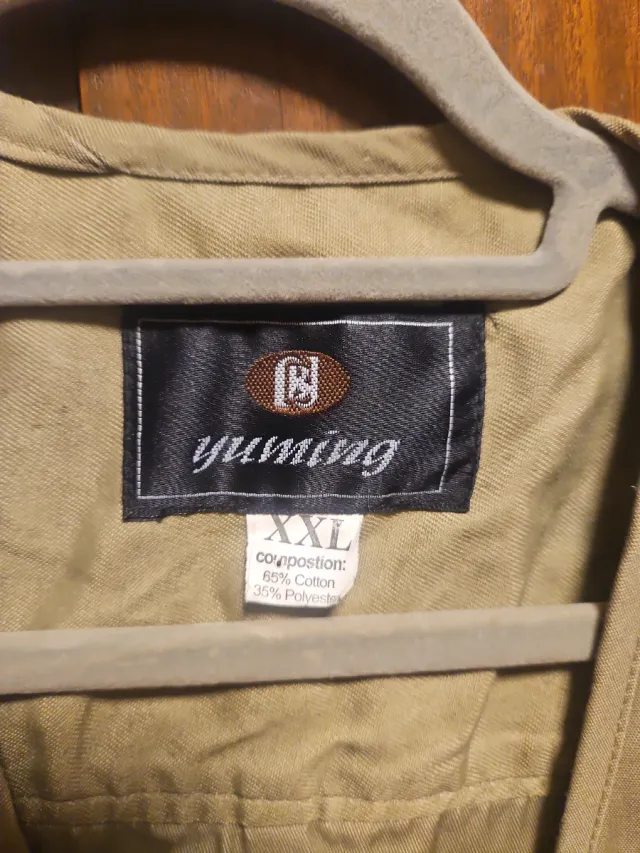 Chaleco safari beige