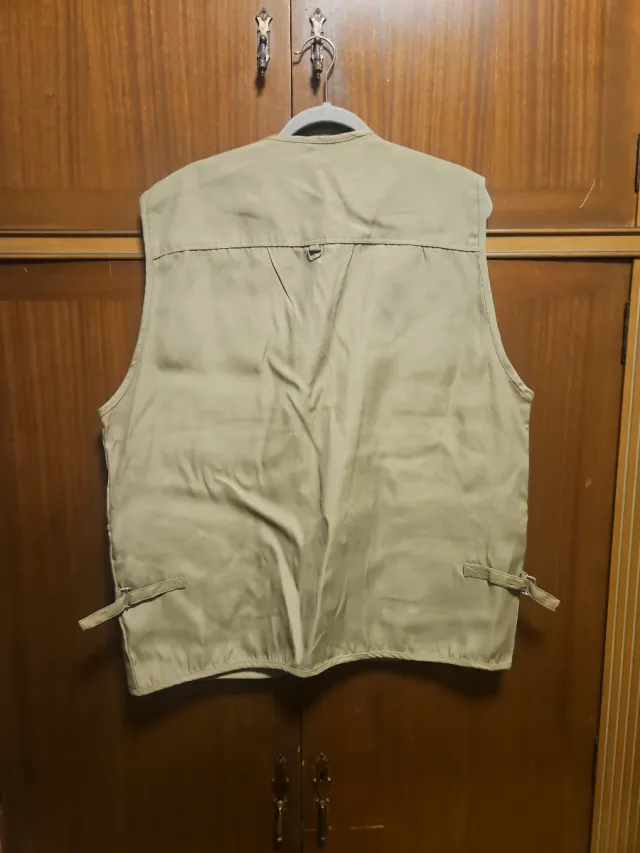 Chaleco safari beige