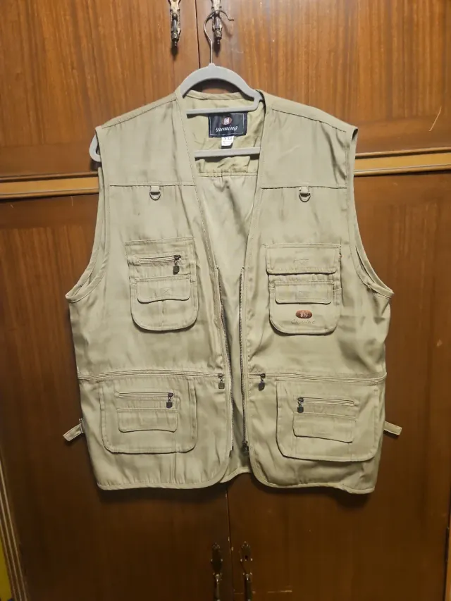 Chaleco safari beige