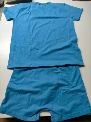 Conjunto Giulio Camiseta MC y Boxer Hombre XL Azul