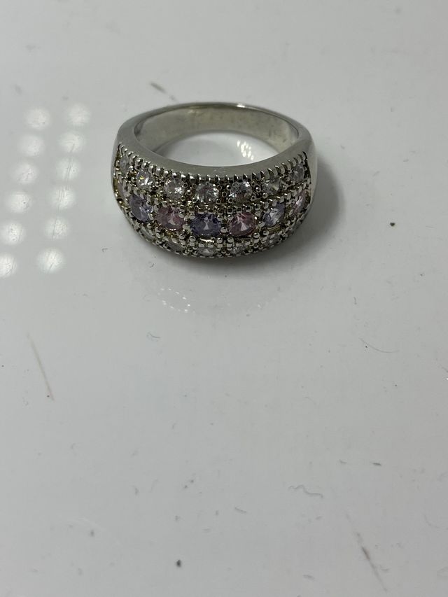 Anillo Plata Primera Ley Circonitas