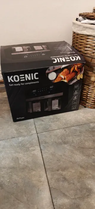 Freidora Koenic Doble Cesta KAF924224B