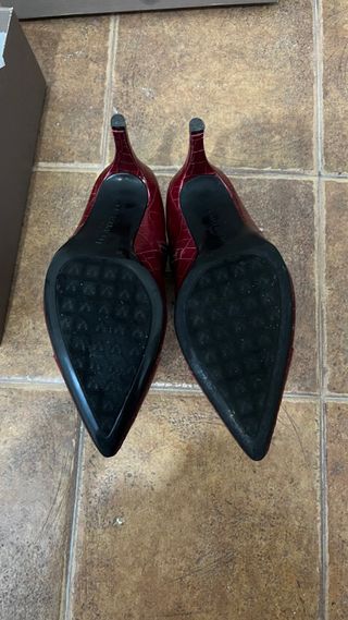 Botas de piel Martinelli rojas , ME COSTARON 135