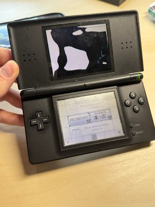 Nintendo DS Negra + Funda y Cargador