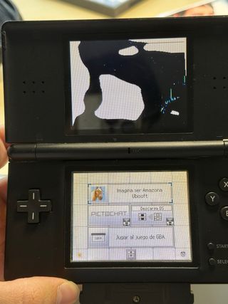 Nintendo DS Negra + Funda y Cargador