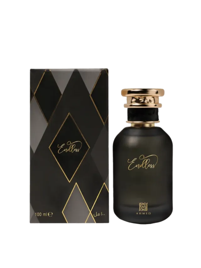 Perfume Endless Ahmed Negro y Dorado 100ml