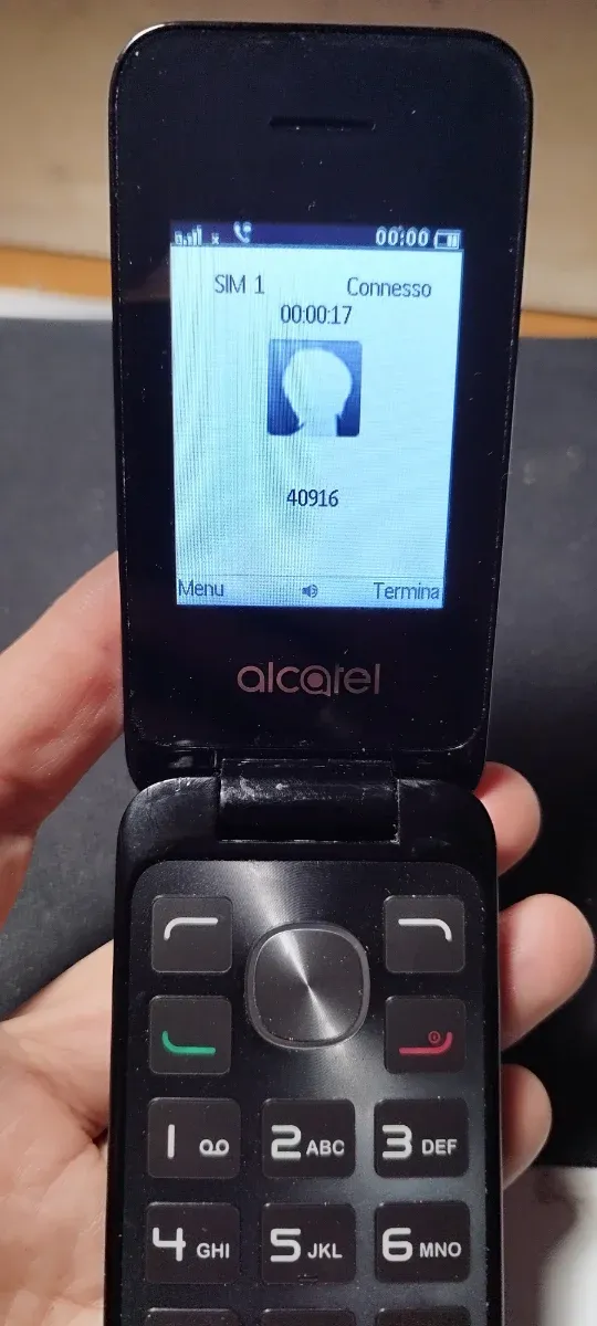 Alcatel 2051 D Dual Sim Argento