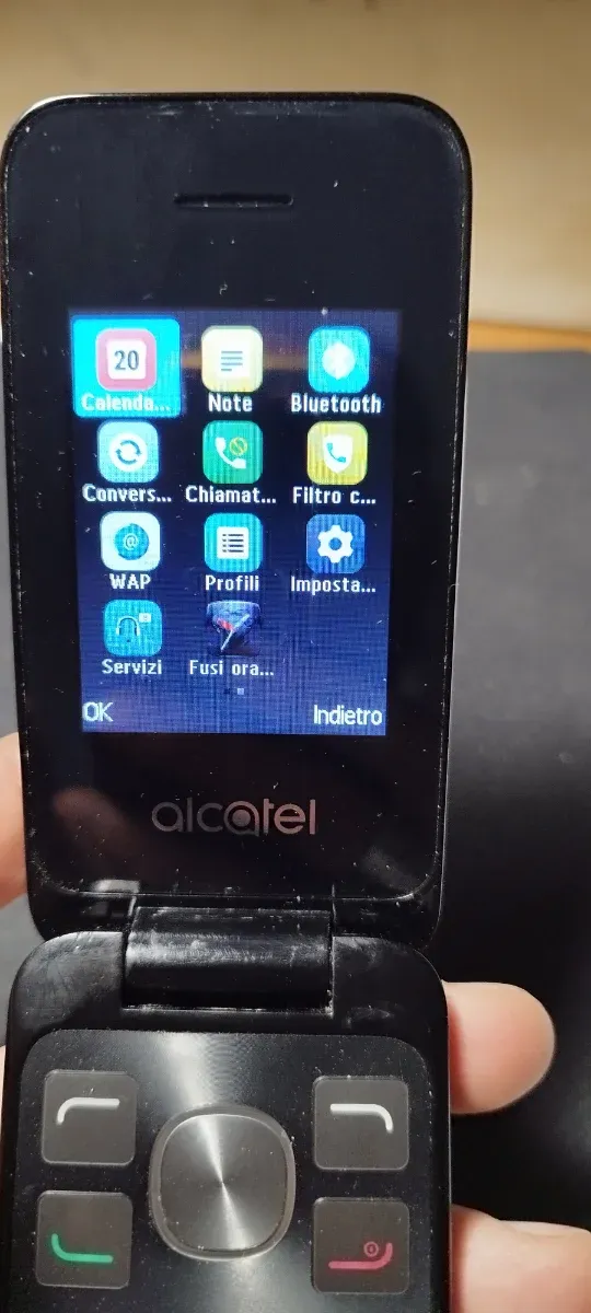 Alcatel 2051 D Dual Sim Argento